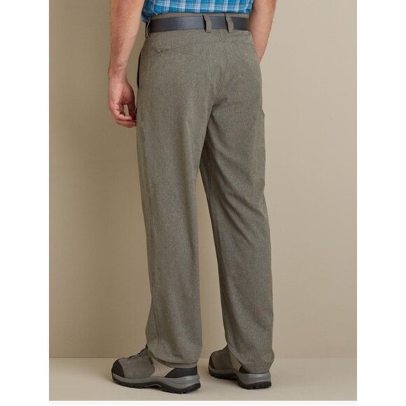 Duluth Trading Men’s Breezeshooter Flex Pants 34x32 Gray Lightweight Hiking N - Picture 2 of 11
